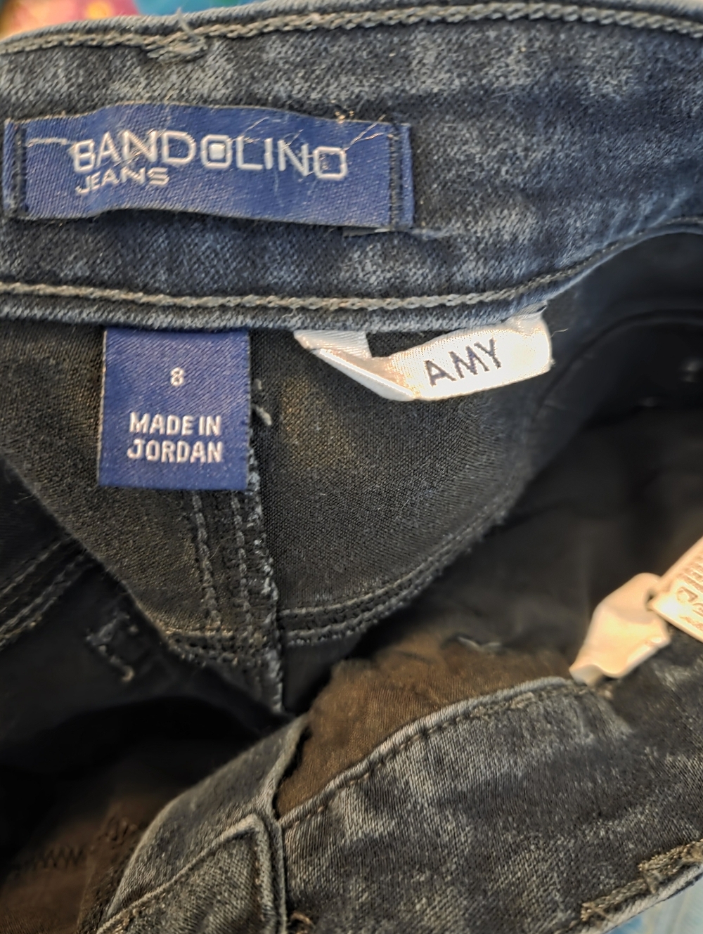 Bandolino Amy Straight Leg Jeans - Picture 11 of 13
